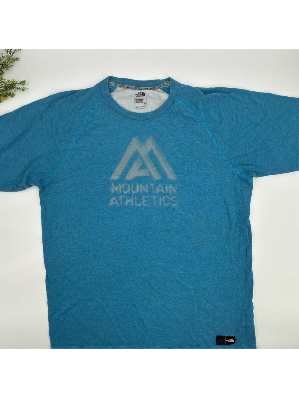 The North Face X Mountain Hardware Blue Men’s Crewneck Tee Shirt Size L